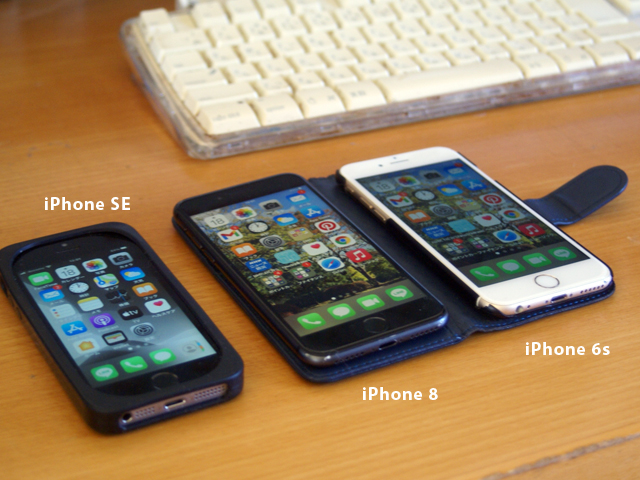 iPhone 8, iPhone 6s, iPhoneSE